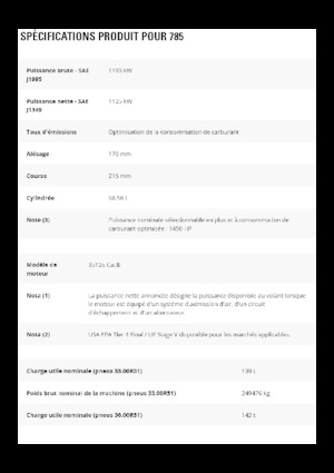 Dumper Rigidi Caterpillar 785