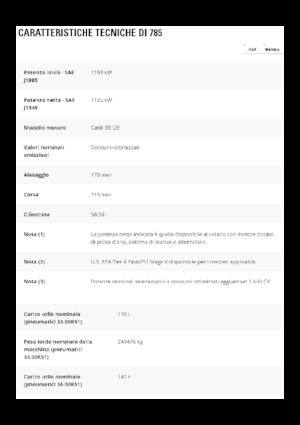 Dumper Rigidi Caterpillar 785