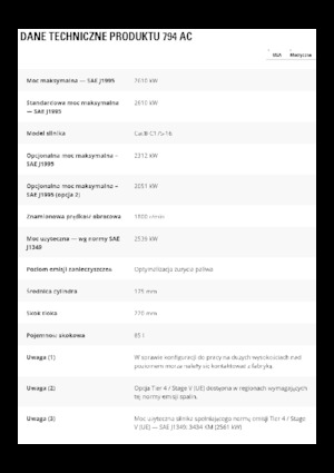 Dumper Rigidi Caterpillar 794 AC