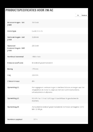 Dumper Rigidi Caterpillar 798 AC