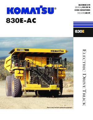Dumper Rigidi Komatsu 830E-AC
