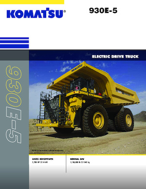 Dumper Rigidi Komatsu 930E