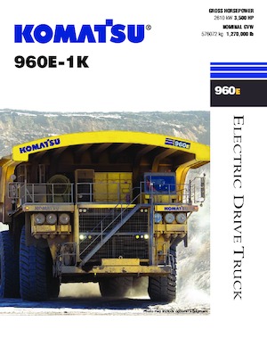 Dumper Rigidi Komatsu 960E-1K