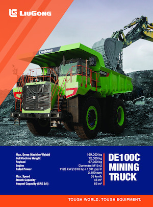 Dumper Rigidi Liugong DE100C