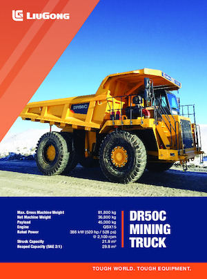 Dumper Rigidi Liugong DR50C