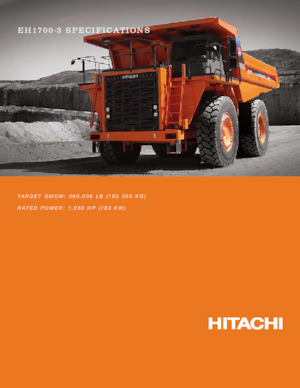 Dumper Rigidi Hitachi EH1700-3