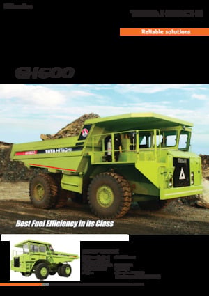 Dumper Rigidi Hitachi EH600