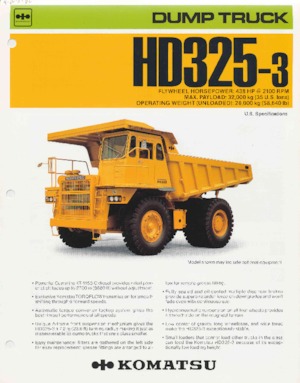 Dumper Rigidi Komatsu HD180-4
