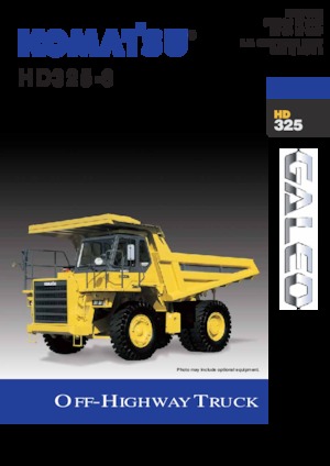 Dumper Rigidi Komatsu HD325-6