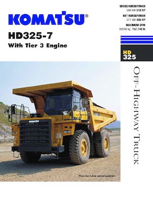 Dumper Rigidi Komatsu HD325-7