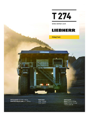 Dumper Rigidi Liebherr T 274