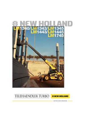Sollevatori Telescopici Fissi New Holland LM 1745 turbo
