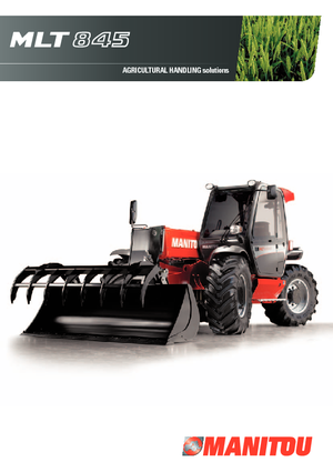 Sollevatori Telescopici Fissi Manitou MLT 845-120 LSU