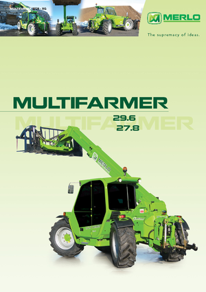 Sollevatori Telescopici Fissi Merlo Multifarmer 29.6