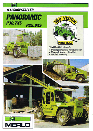 Sollevatori Telescopici Fissi Merlo P 30.7 XS