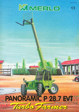 Sollevatori Telescopici Fissi Merlo P 28.7 EVT