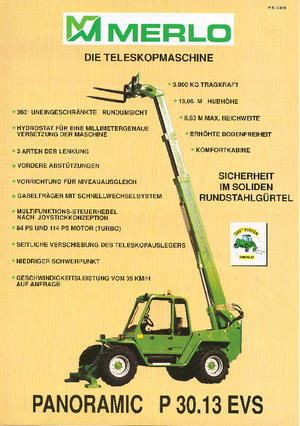 Sollevatori Telescopici Fissi Merlo P 30.13 EVS