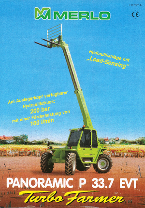 Sollevatori Telescopici Fissi Merlo P 33.7 EVT