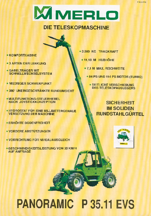 Sollevatori Telescopici Fissi Merlo P 35.11 EVS