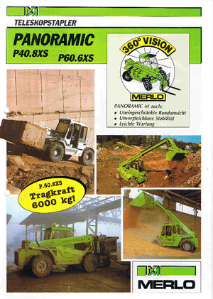 Sollevatori Telescopici Fissi Merlo P 60.6 XS
