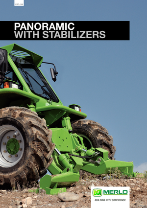 Sollevatori Telescopici Fissi Merlo Panoramic P 38.13