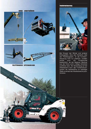 Sollevatori Telescopici Fissi Bobcat T 40170