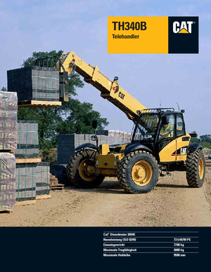 Sollevatori Telescopici Fissi Caterpillar TH340B