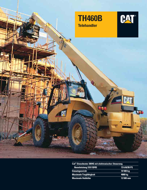Sollevatori Telescopici Fissi Caterpillar TH 460 B