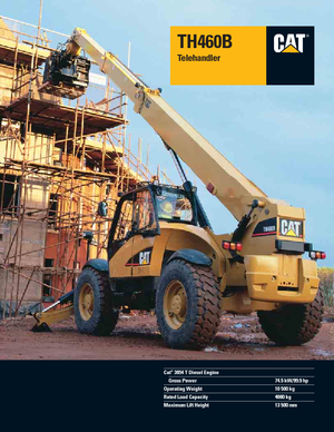 Sollevatori Telescopici Fissi Caterpillar TH 460 B