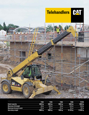 Sollevatori Telescopici Fissi Caterpillar TH 63