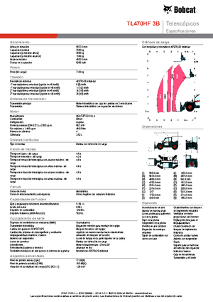 Sollevatori Telescopici Fissi Bobcat TL470HF IIIB