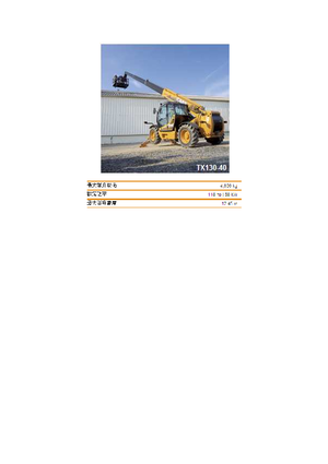 Sollevatori Telescopici Fissi Case TX130-40