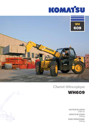 Sollevatori Telescopici Fissi Komatsu WH609