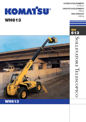 Sollevatori Telescopici Fissi Komatsu WH613