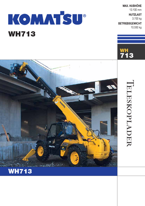 Sollevatori Telescopici Fissi Komatsu WH713