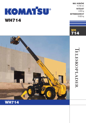 Sollevatori Telescopici Fissi Komatsu WH714