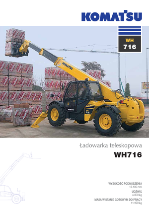 Sollevatori Telescopici Fissi Komatsu WH716