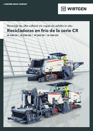 Riciclatrici stradali a freddo Wirtgen W 380 CR