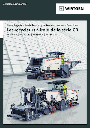 Riciclatrici stradali a freddo Wirtgen W 380 CR
