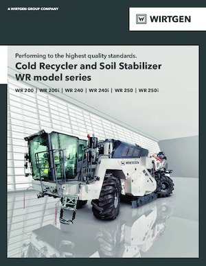 Riciclatrici stradali a freddo Wirtgen WR 250i