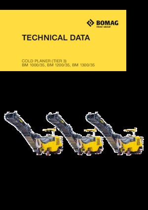 Frese stradali gommate/cingolate Bomag BM 1000/35