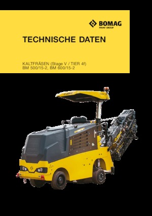 Frese stradali gommate/cingolate Bomag BM 500/15-2