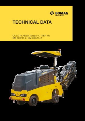 Frese stradali gommate/cingolate Bomag BM 500/15-2