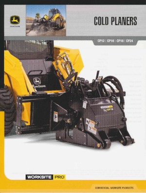 Frese stradali gommate/cingolate John Deere Construction CP18