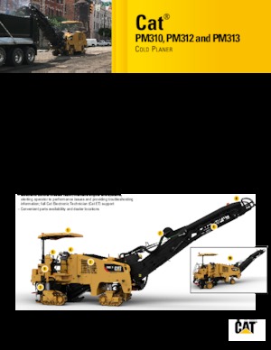 Frese stradali gommate/cingolate Caterpillar PM312