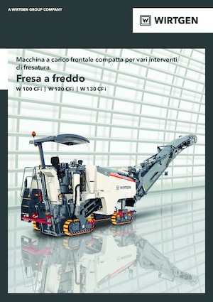 Frese stradali gommate/cingolate Wirtgen W 100 CFi