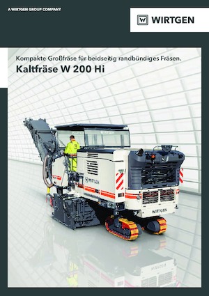 Frese stradali gommate/cingolate Wirtgen W 200 Hi