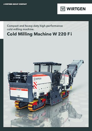 Frese stradali gommate/cingolate Wirtgen W 220 Fi