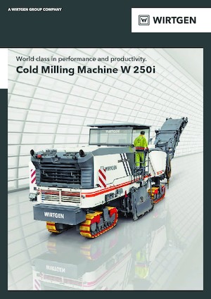 Frese stradali gommate/cingolate Wirtgen W 250 i