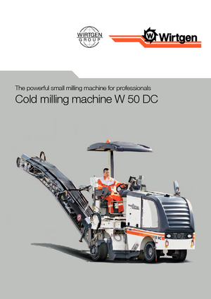 Frese stradali gommate/cingolate Wirtgen W 50 DC